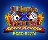 Ultimate X Poker Bonus Streak Five Play